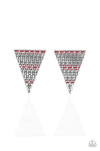 Load image into Gallery viewer, TERRA TRICOLOR- RED earrings
