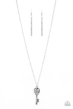 Load image into Gallery viewer, The Magic Key  - SILVER Necklace
