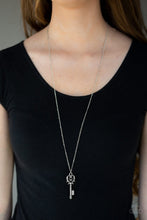 Load image into Gallery viewer, The Magic Key  - SILVER Necklace
