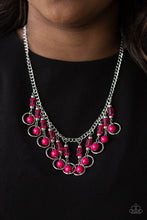 Load image into Gallery viewer, Cool Cascade  - PINK  Necklace
