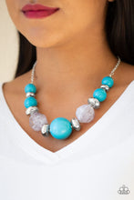Load image into Gallery viewer, Daytime Drama  - BLUE Necklace
