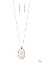 Load image into Gallery viewer, Stone Stampede - WHITE Necklace
