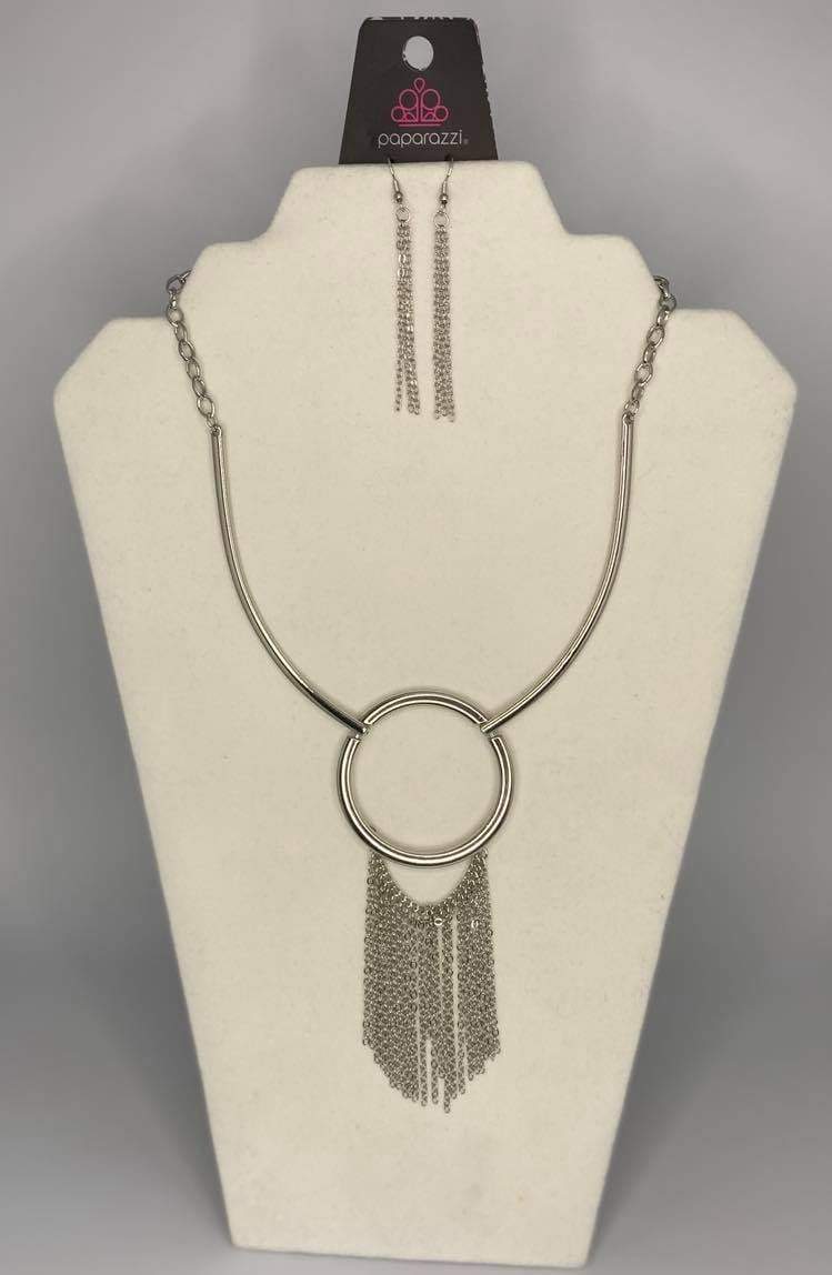 Pharaoh Paradise -SILVER  Necklace