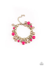 Load image into Gallery viewer, THE GRIT CROW - PINK NECKLACE AND Grit ANd Glamour Bracelet SOLD AS SET
