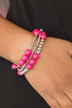 Load image into Gallery viewer, New Adventures  - PINK  Bracelet
