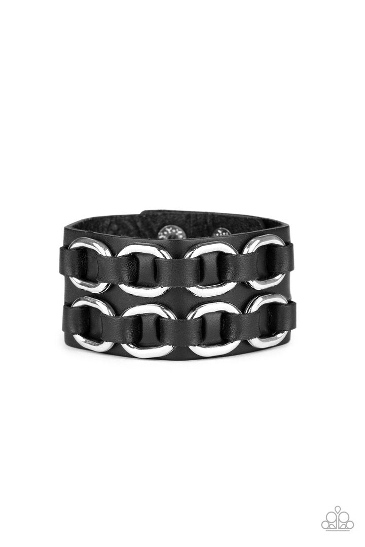 Throttle It Out - BLACK  Bracelet