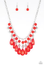 Load image into Gallery viewer, Beauty School Drop Out  - Red Necklace
