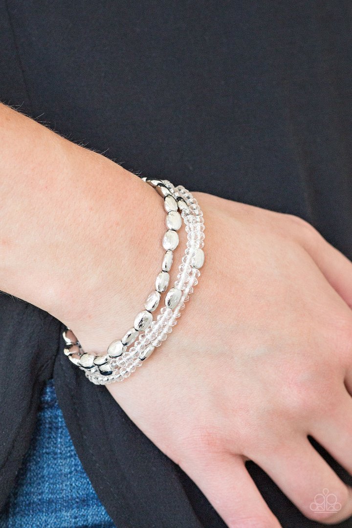 Hello Beautiful  - WHITE  Bracelet