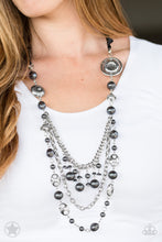 Load image into Gallery viewer, All the Trimmings- Black necklace
