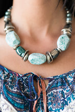 Load image into Gallery viewer, In Good Glazes- Blue necklace
