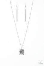 Load image into Gallery viewer, Back To Square One   -  SILVER Necklace

