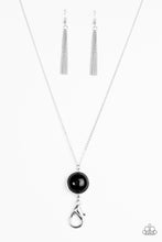 Load image into Gallery viewer, Living The Gleam - BLACK  Lanyard
