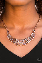 Load image into Gallery viewer, Fashionably Fractured  - COPPER   Necklace
