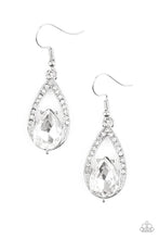 Load image into Gallery viewer, GATSBY GRANDEUR--WHITE EARRINGS
