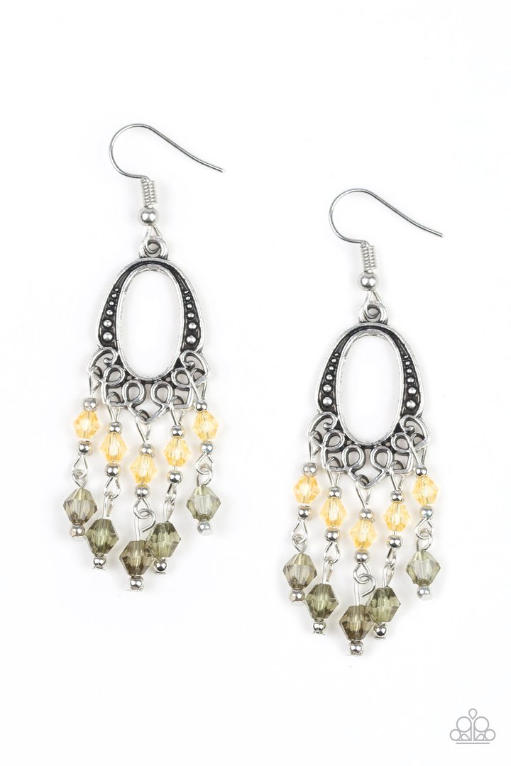 Not The Only Fish In The Sea  - Yellow Earrings