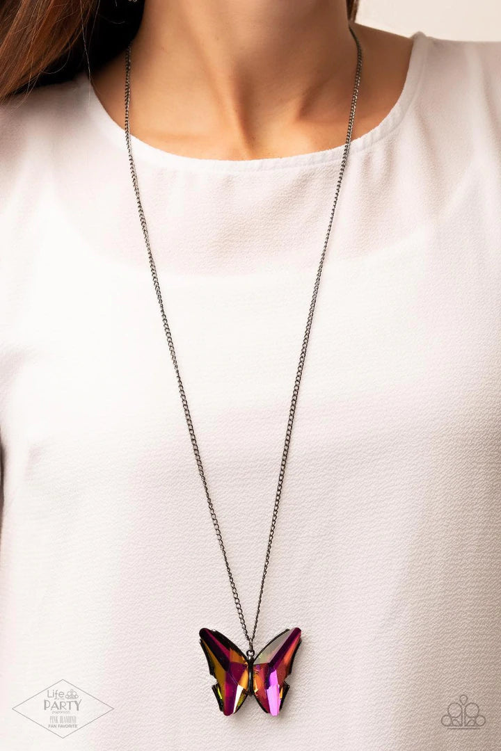 The Social Butterfly Effect - MULTI Necklace