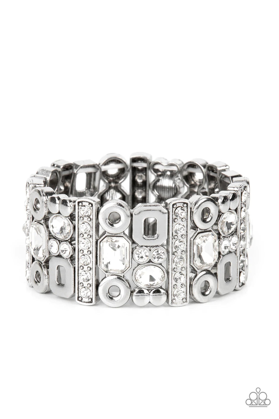 Dynamically Diverse   - White  BRACELET