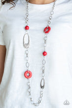 Load image into Gallery viewer, Artisian Artifacts   -Red Necklace
