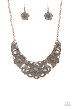Load image into Gallery viewer, Petunia Paradise -COPPER Necklace
