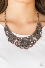 Load image into Gallery viewer, Petunia Paradise -COPPER Necklace
