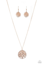 Load image into Gallery viewer, Save The Trees -   ROSE GOLD Necklace
