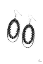 Load image into Gallery viewer, Marry Into Money - Black Earrings
