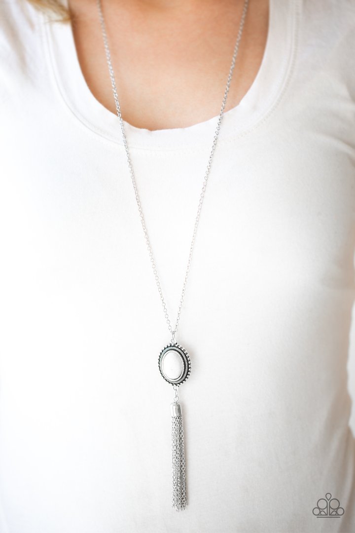Canyon Climb -WHITE   Necklace