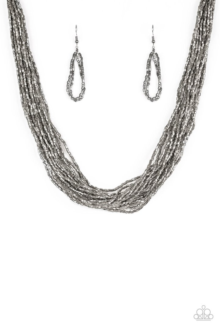 THE SPEED OF STARLIGHT  -GUNMETAL Necklace