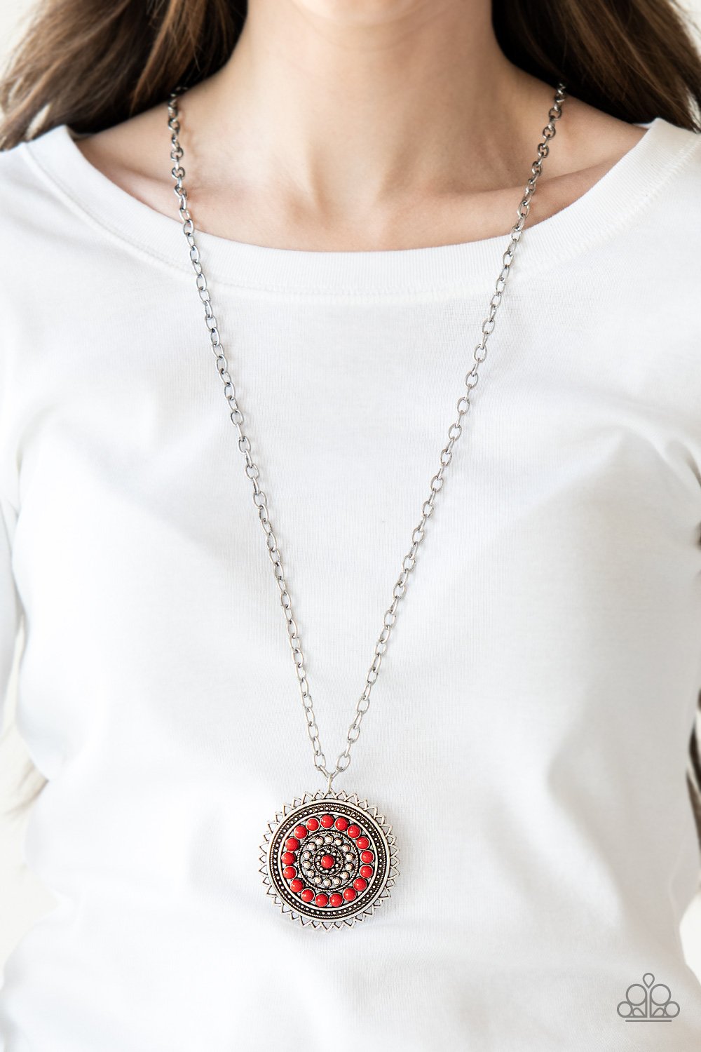 Lost Sol-  RED  Necklace
