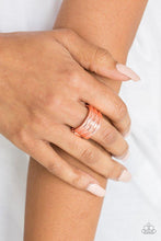 Load image into Gallery viewer, ROUGH AROUND THE EDGE - COPPER RING
