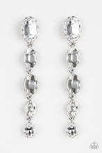 Load image into Gallery viewer, Red Carpet Radiance   - White Earrings
