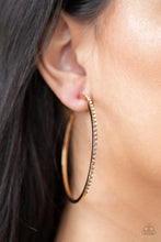 Load image into Gallery viewer, Trending Twinkle- Brass Earrings
