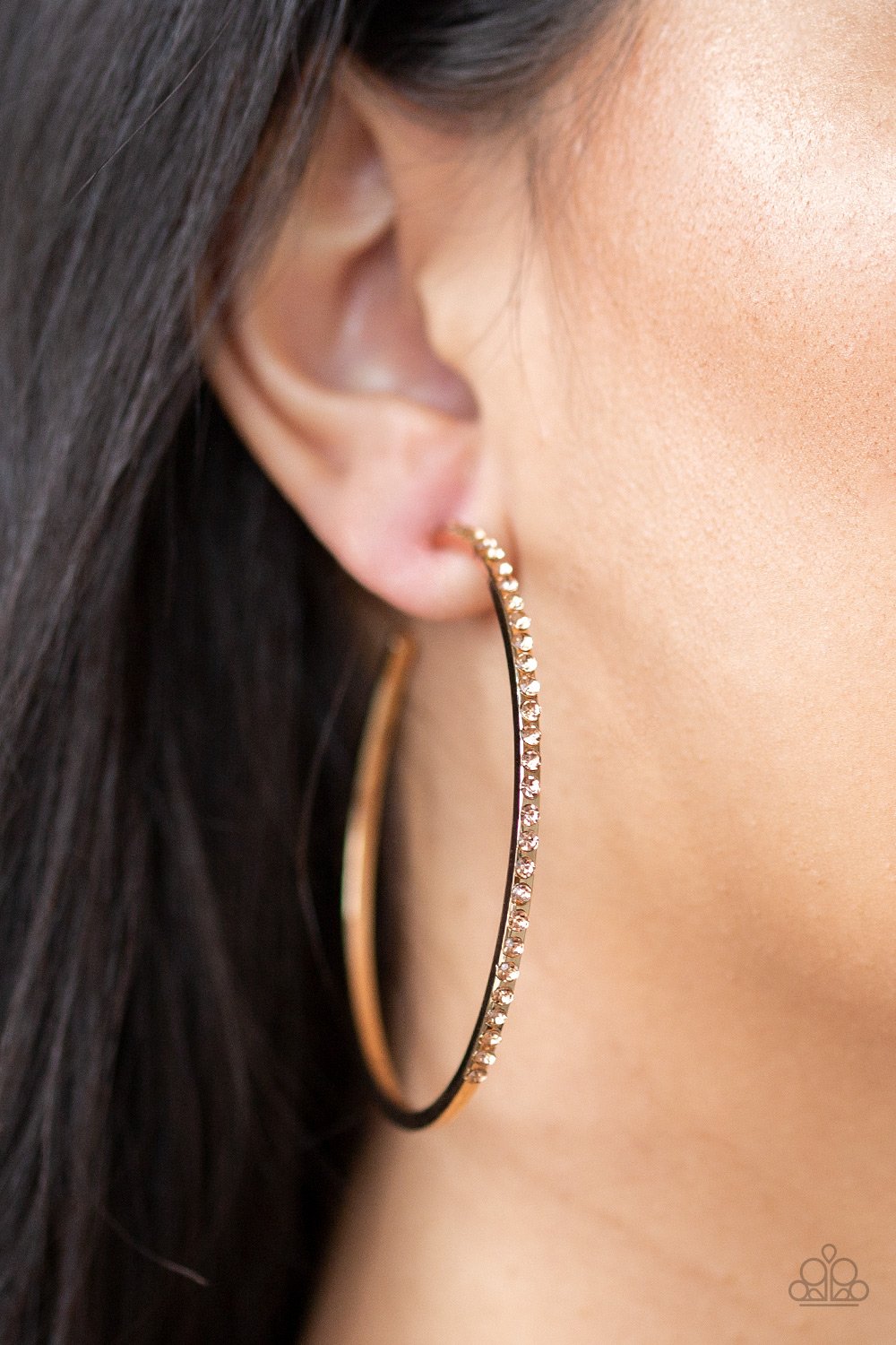Trending Twinkle- Brass Earrings
