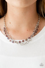 Load image into Gallery viewer, Block Party Princess  - PURPLE Necklace
