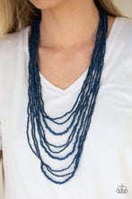 Load image into Gallery viewer, Totally Tonga  -  BLUE  Necklace
