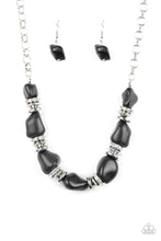 Load image into Gallery viewer, Sunning Stoneage  - BLACK Necklace

