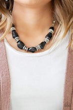 Load image into Gallery viewer, Sunning Stoneage  - BLACK Necklace
