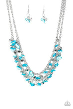 Load image into Gallery viewer, Pebble Pioneer   - BLUE Necklace
