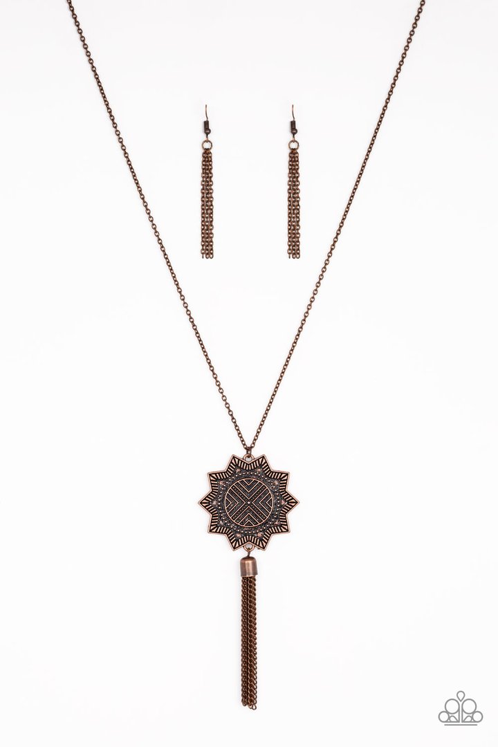 From Sunup To Sundown  - COPPER  Necklace