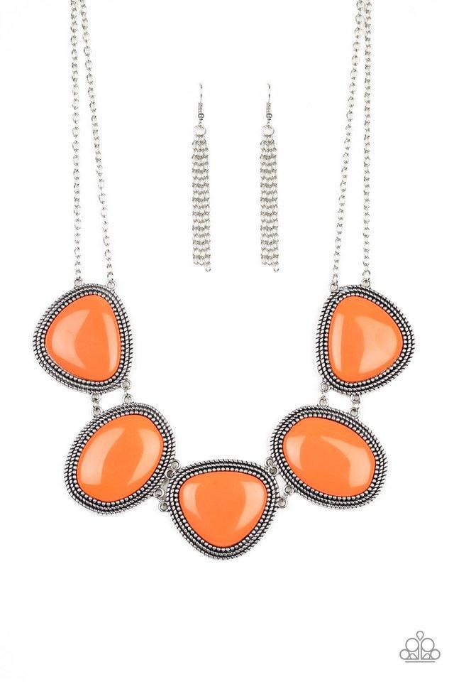 Viva La Vivid - ORANGE  Necklace
