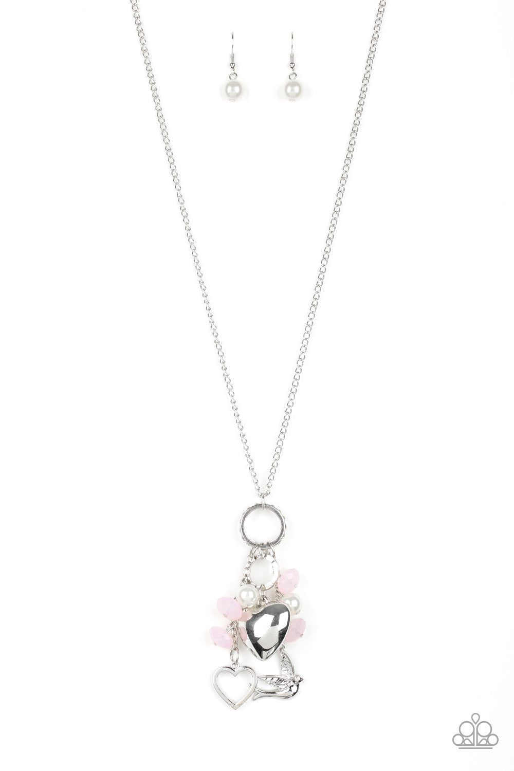 I Will Fly  - Pink Necklace