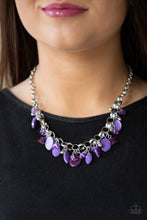 Load image into Gallery viewer, I WANT TO SEA THE WORLD - PURPLE NECKLACE
