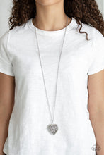 Load image into Gallery viewer, Victorian Valentine -SILVER  Necklace
