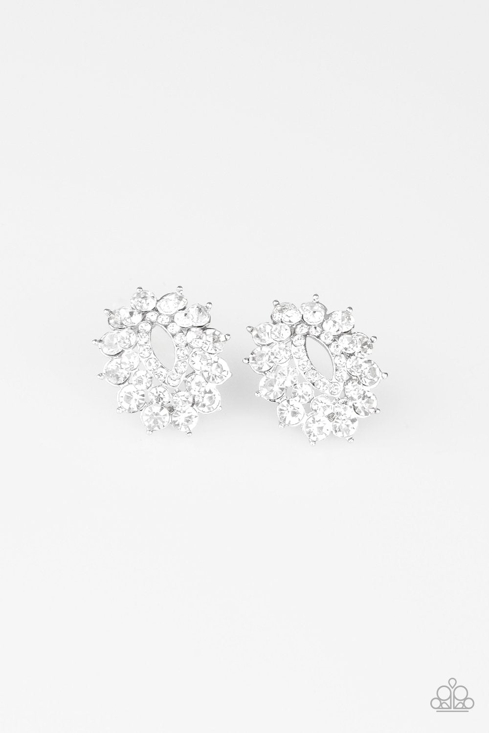 Brighten The Movement--White Earring