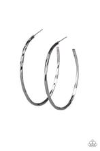 Loop de Hoop --Black Earring