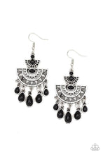 Load image into Gallery viewer, SOL SEARCHING-Black EARRINGS
