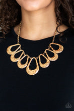 Load image into Gallery viewer, Tear Drop Envy - GOLD  Necklace
