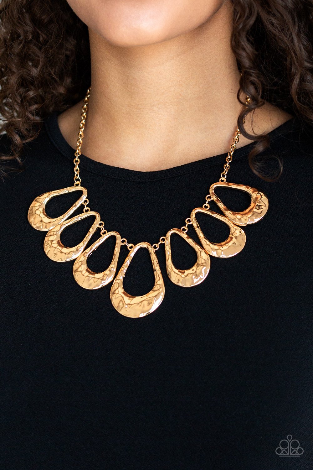 Tear Drop Envy - GOLD  Necklace