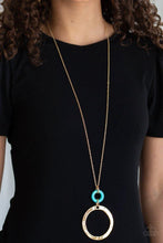 Load image into Gallery viewer, Optical Illusion - Gold Necklace
