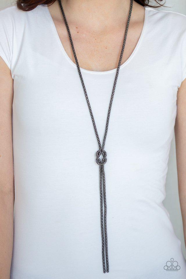 BORN READY - BLACK Necklace